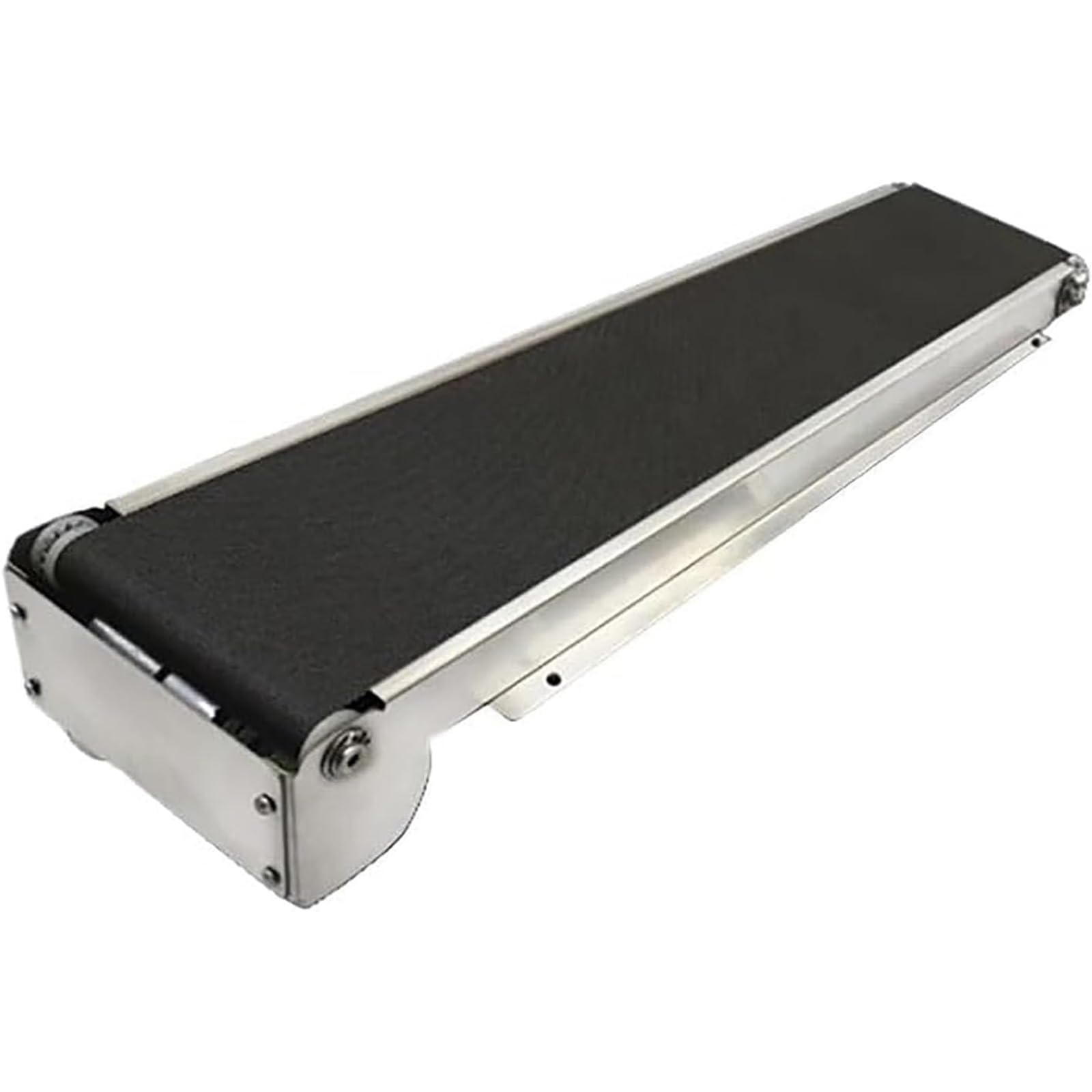 AYCDL Adjustable Speed Small Stainless Steel Conveyor Belt - Electric Assembly Line Conveyor for Product Transport, Durable and Efficient Solution for Industrial Use,A