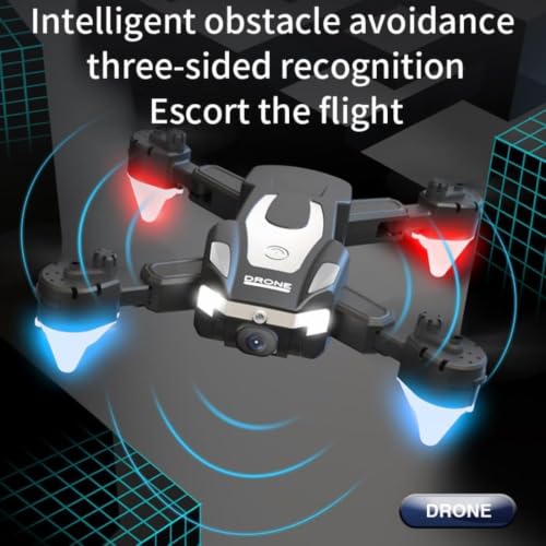 Image of Drone with 4k Camera Foldable 1080P HD Drone with FPV Live Video, Smart Gestures Selfie, Altitude Hold, One Key Take Off /Landing, 3D Flips for Kids and Adults.