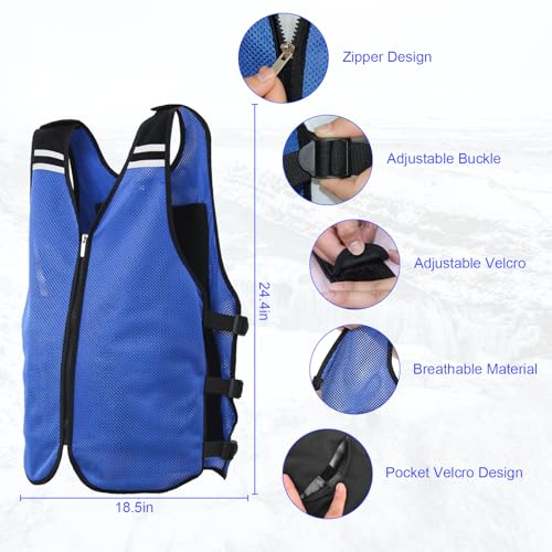 Kka FFe Colete de resfriamento masculino e feminino para clima quente, colete de segurança, colete l