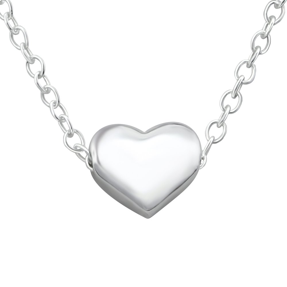 Laimons - Ciondolo per bambina con catenina a forma di cavallo in argento Sterling 925