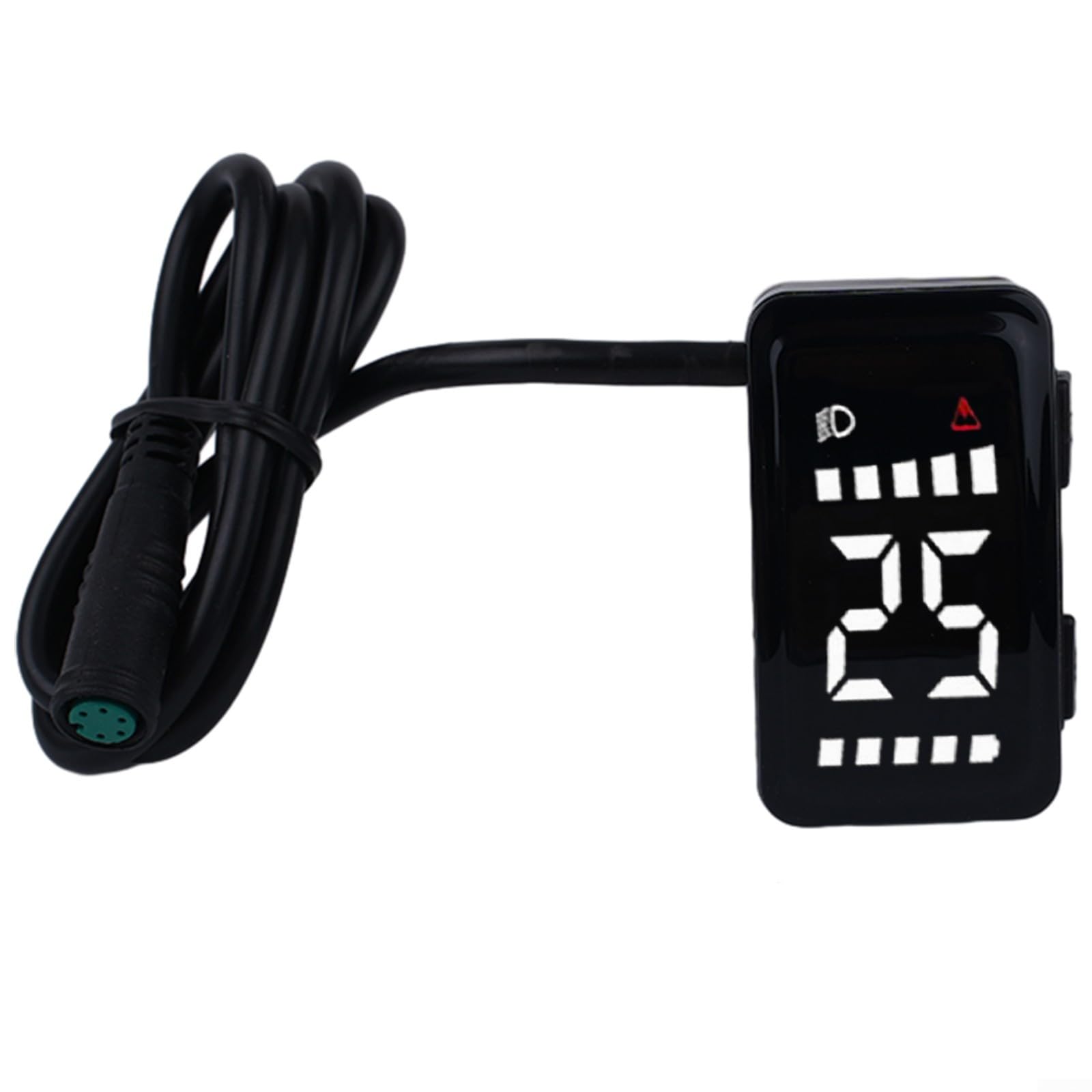 Electric Bike Intelligent DZ40 LCD Screen, With Waterproof ABS Housing, Ebike LCD Screen Compatible with for Bafang Drive Motors, Intelligent E-Bike Dashboard 24V 36V 48V,