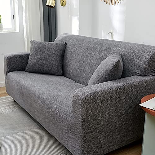 Miniatura 3 de HOOBUY Funda de sofá estampada, Funda elástica para sillón, funda de sofá biplaza con patrones para sillón con cojines de 2 plazas, Juego de sofá