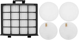 Post Motor Filter Replacement Kit for Shark PZ1000UK PZ1000UKT PZ1000 Series Vacuum Cleaner, 1 Hepa Filter, 2 Sets Foam & Felt Filter