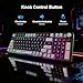 NPET Gaming Keyboard and Mouse Wireless with Tri-Mode, 98 Keys RGB Keyboard with Knob and Gaming Mouse, 12 Multimedia Keys for Wins, PC, Computer, Ideal for Gamer