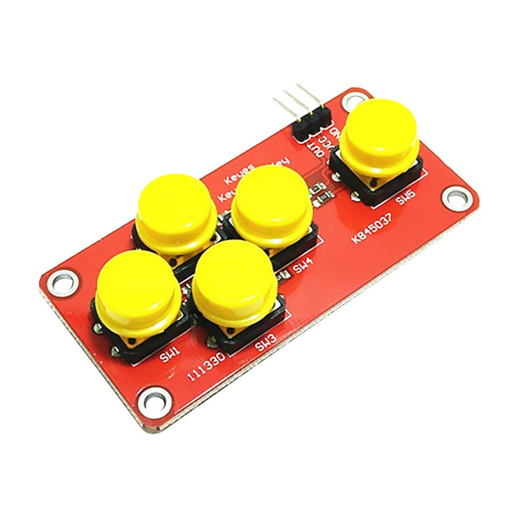 CALANDIS™ 4x1 piece Analog Button AD Keyboard Electronic Blocks Simulate Five-Key Module | Development Kits & Boards | Semiconductors & Actives | Electronic Components | Electrical & Test Equipment-image-7