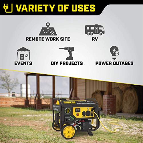 Champion Power Equipment 201052 4750-Watt Dual Fuel Portable Generator thumb #3