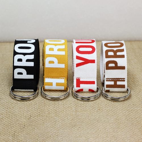 Unisex Canvas Belt With Double D-Ring Buckle Nylon Belts For Dress Jeans4