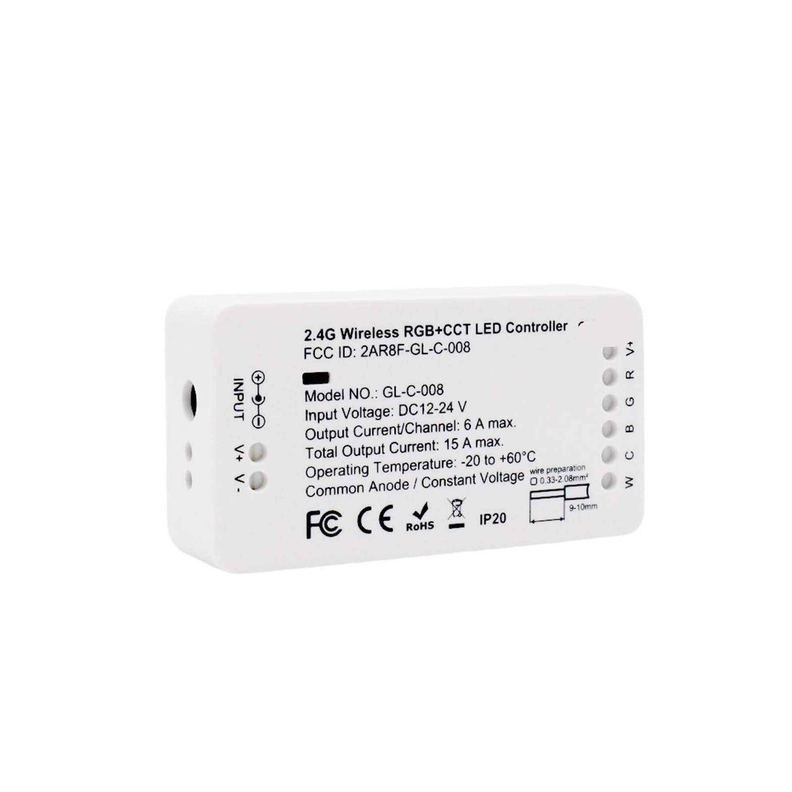 Contrôleur de bande LED Zigbee pour régler les pannes de connexion