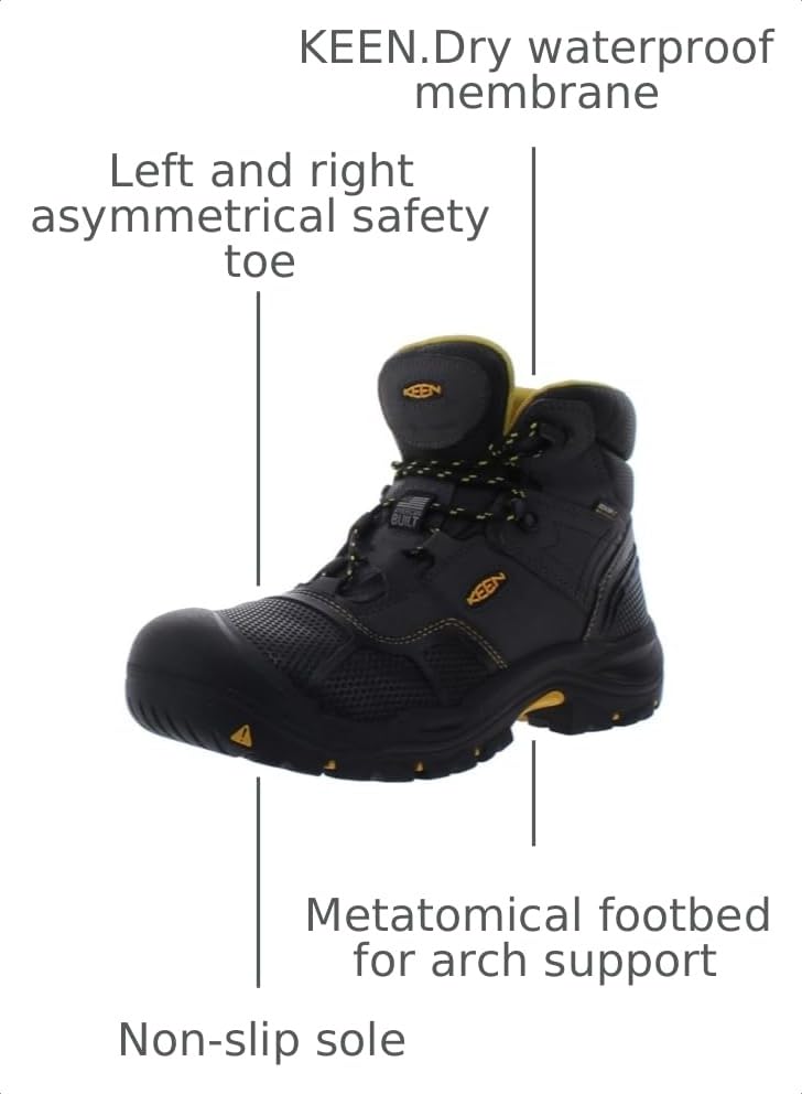 Image of KEEN Utility Men's Louisville 6 inch Steel Toe Waterproof Work Boot