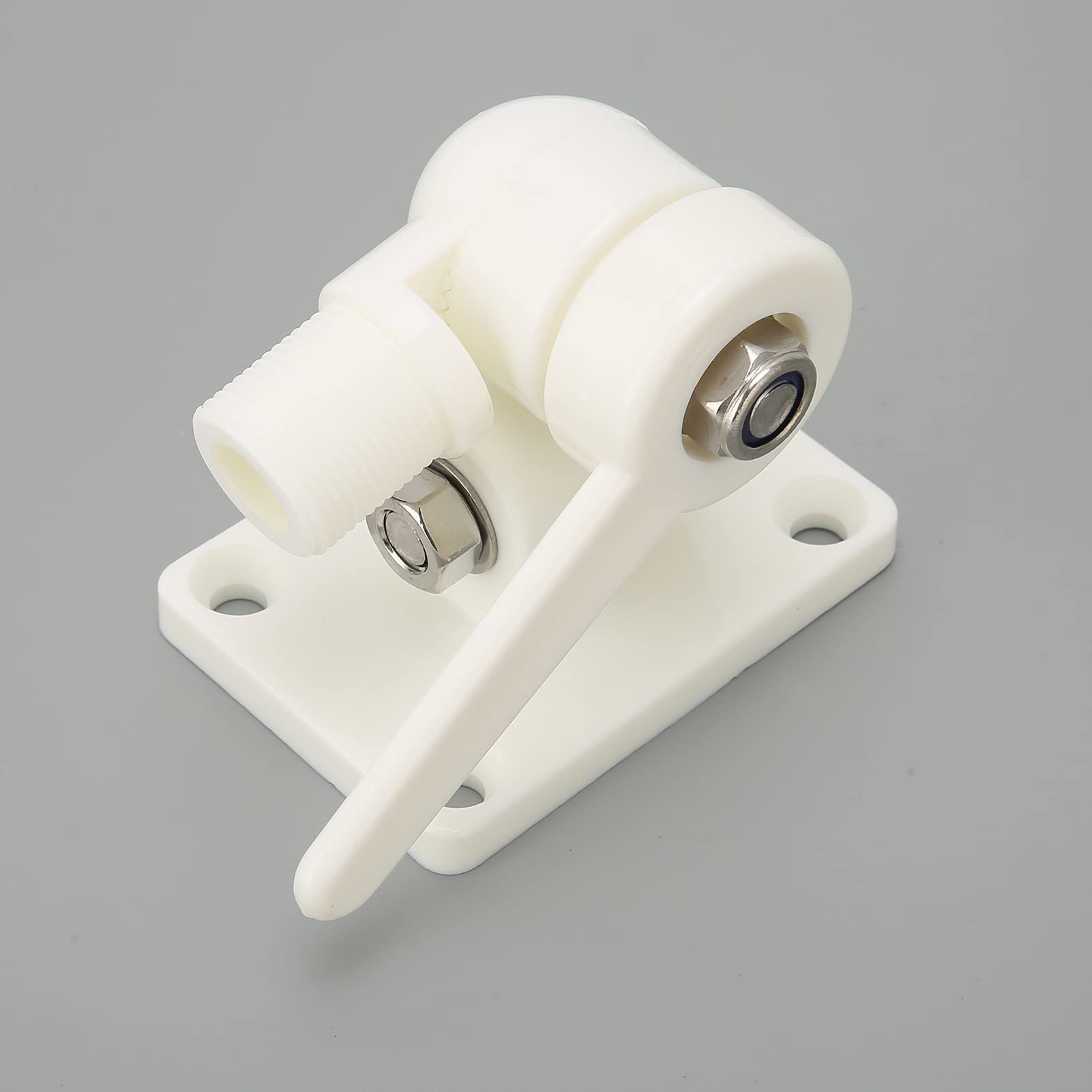 Abrazadera de Montaje de Trinquete, Montaje de Trinquete Nylon Ultra Fuerte de Alto Impacto Amplia Aplicabilidad Soporte de Antena Marina para Antena de Barcos
