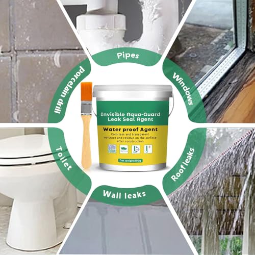 2024 New Invisible Waterproof Agent Set, Upgrade Super Strong Transparent Waterproof Coating Agent, Anti-Leakage Agent Transparent Leakage Protection Glue Repairing Leak Waterproof Adhesive (3) - Thumbnail 7