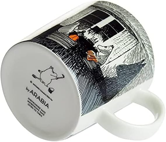 Arabia 1024599 Tasse Porzellan Grau03 L