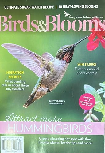 Birds & Blooms Magazine June July 2025 Attract More Hummingbirds