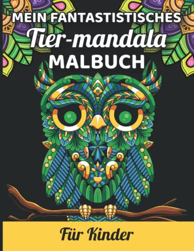 Malbuch Waldtiere – 100 Detailreiche Motive Zum Ausmalen Für Kinder & Erwachsene, Mit Tierinfos, XXL-Format