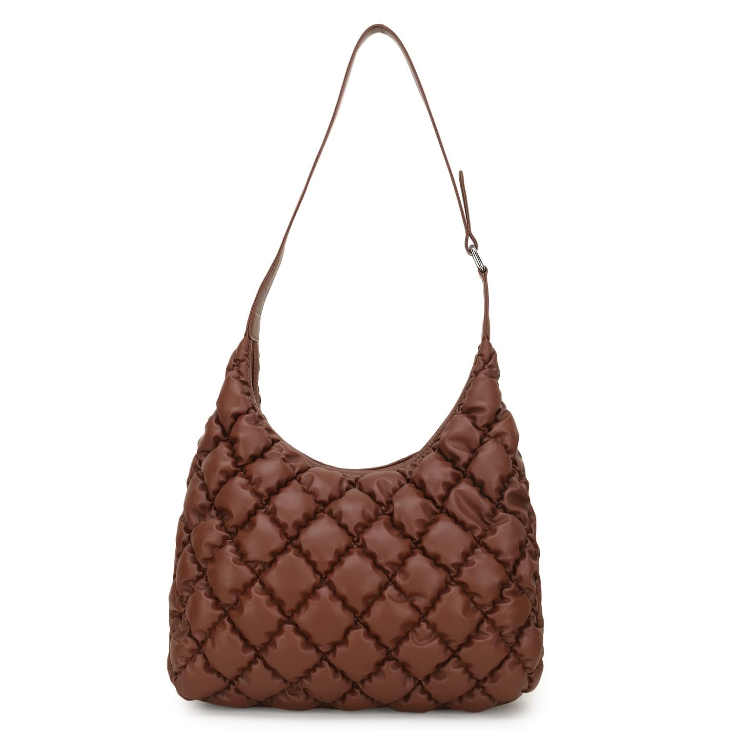 WRIGGLE Women Hobo Shoulder Bag Stylish/Shoulder Bag/Womens Tote Bag/Medium Size/College Bag/Sling Bag/Womens Handbag (Tan) (B0CTMWVMZ5) Amazon Price History, Amazon Price Tracker