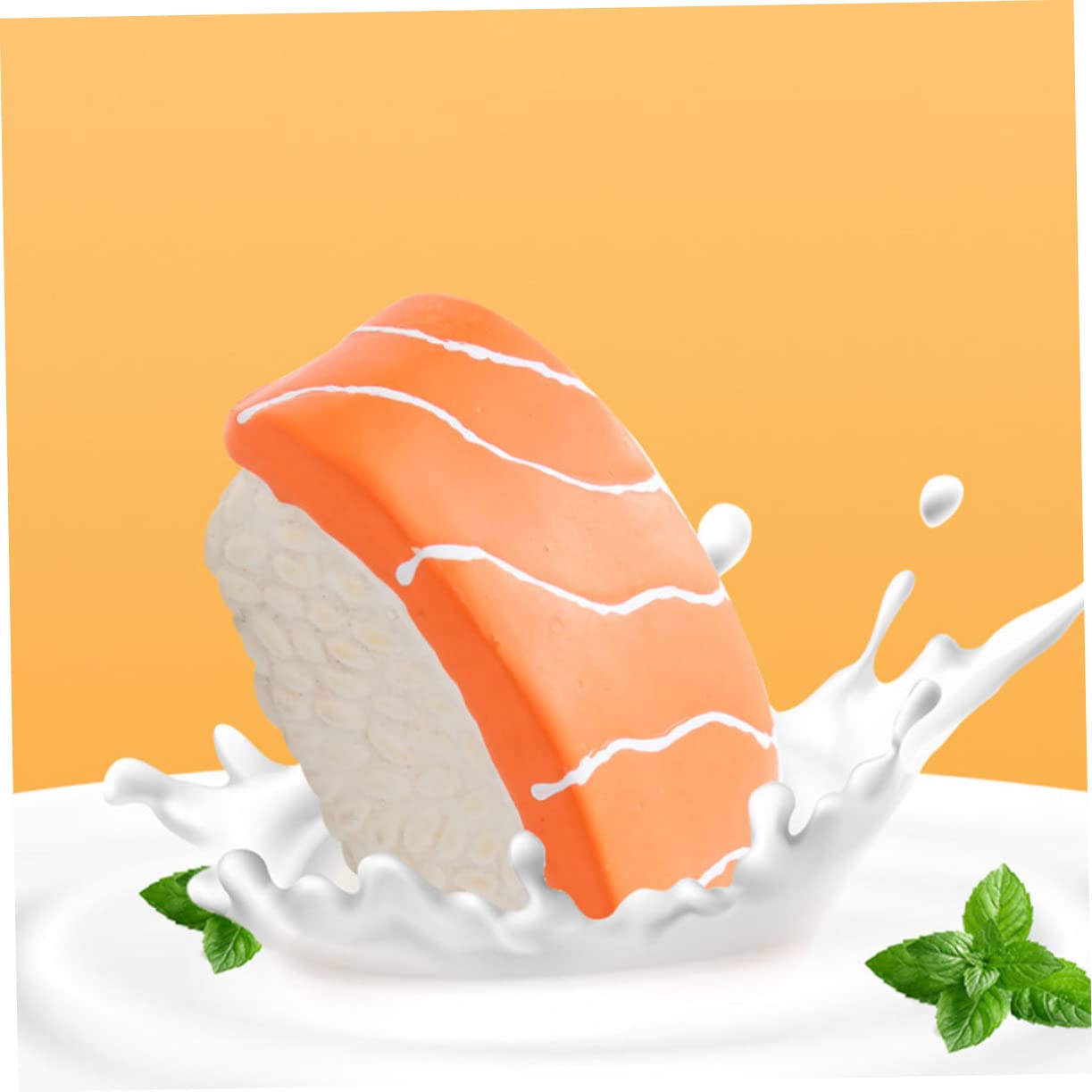 ABOOFAN 9piezas Juguetes Interactivos para Perros Molar Sushi De Caucho Resistente para Cachorros y Mascotas Juguetes Divertidos para Masticar y Jugar
