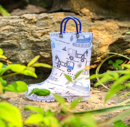 Image of HugRain Light Up Rain Boots for Little Kids