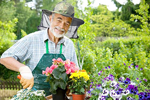 Moskito Kopfnetz Mesh, BESTZY Face Mesh Mask Cover, Moskito Kappe Imkerhut Kopfnetz Anti Moskito Maske Kopfschutz… – Bild 7