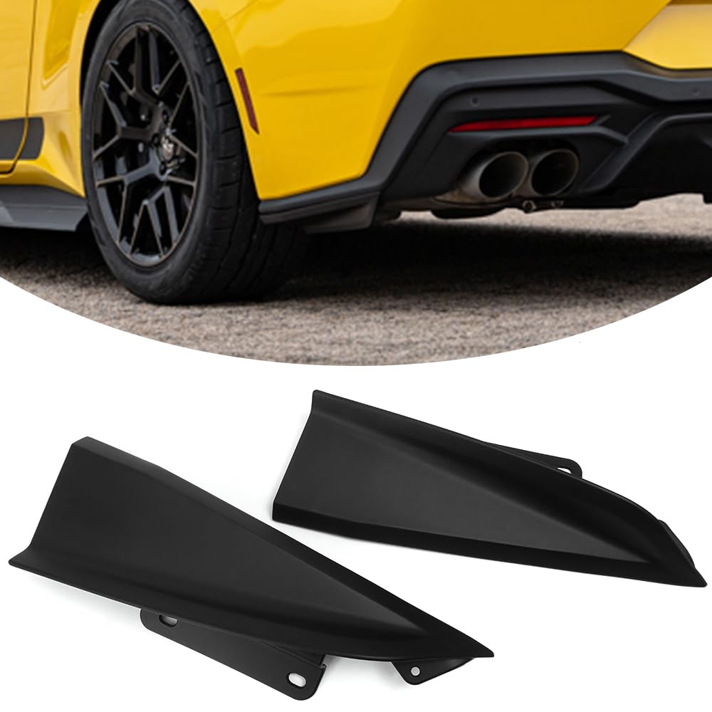 Jogon Rear Bumper End Cap for Ford Mustang S650 GT Ecoboost 2024 2025 2026 Bumper Face Bar Extensions Pair, Exterior Trim