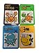Fat-catz-copy-catz Lot de 4 mini puzzle coulissantes, jouets rétro pour enfants