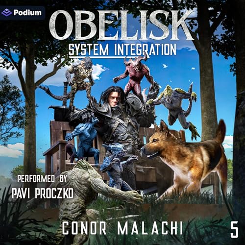 『Obelisk: System Integration 5: A LitRPG Adventure』のカバーアート