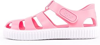 Cangrejeras Tipo Zapatillas Tira Adherente Size 23 Color Rosa