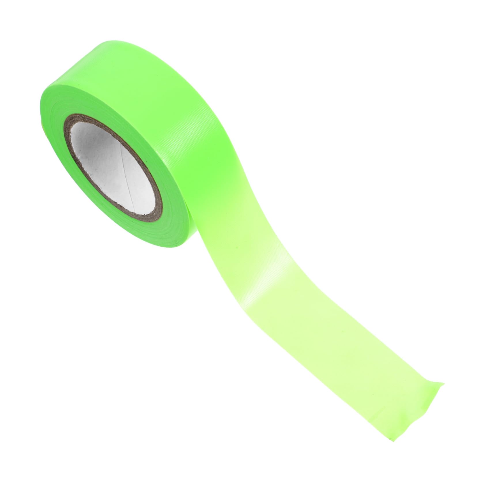 Artibetter 4rotoli Nastro Segnaletico Fluorescente Non-adesivo Per Marcatura Di Aree Pericolose Multi-uso Senza Residui Per Arrampicata e Sicurezza Esterni