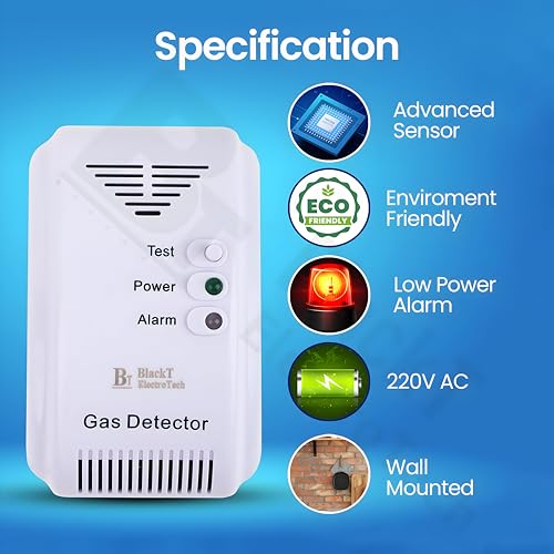 Image of Blackt Electrotech: LPG /Gas Detector Sensor Detection Alert System
