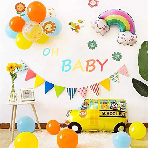 Image of 5 inch Yellow Party Balloons, 100 pcs Mini Latex Balloons for Birthday Wedding Baby Shower Decorations (Yellow)