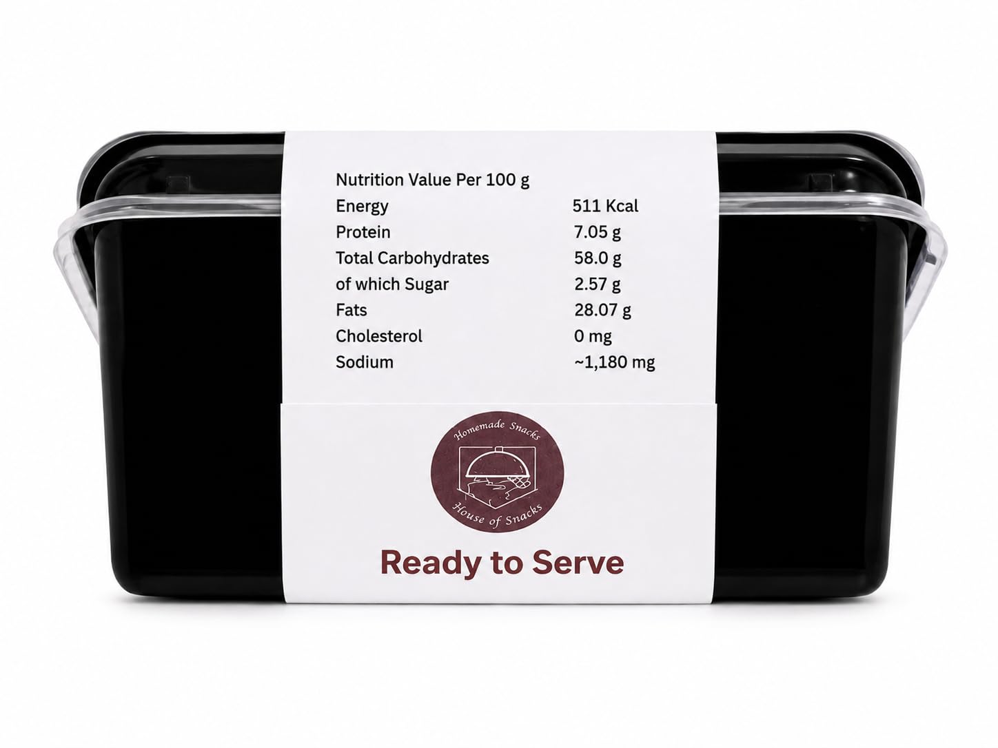 House of Snacks Mathri, Ajwain Flavour, 200gm 3