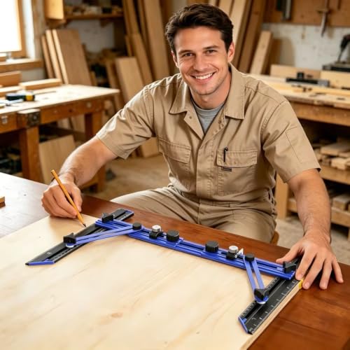 Stair Tread Template Tool Blue