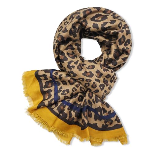 Scarf for Women Fashion Scarf Floral PrintTassel Scarves for Women Lightweight Spring Summer