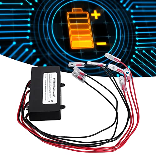 Ecualizador de baterías de 48 V, equilibrador digital de alto rendimiento con pantalla LED de tubo, para sistemas solares y automotrices, material ABS, 441 g miniatura 3