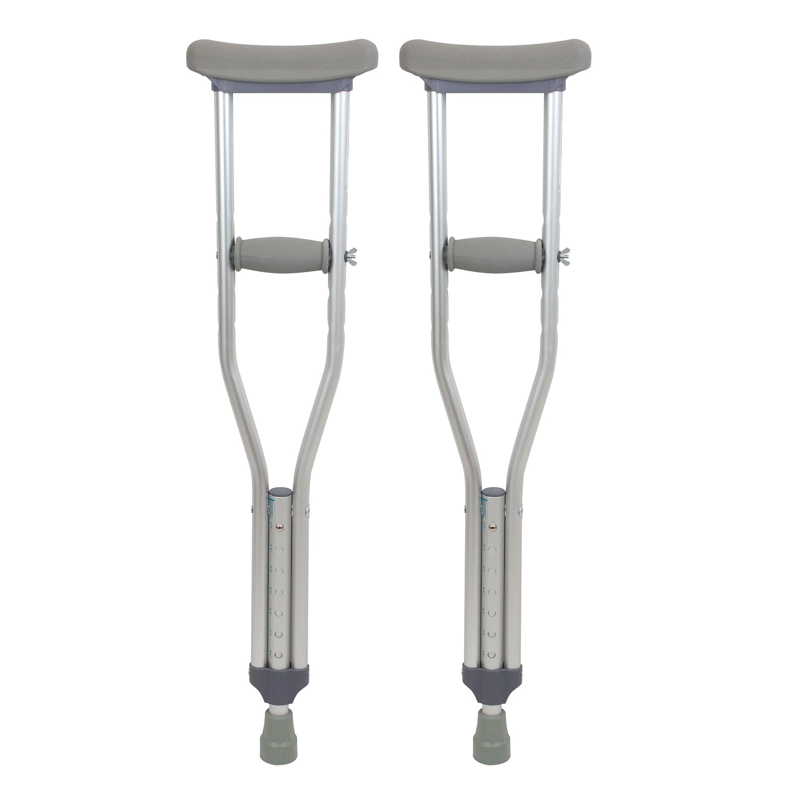 dynarex adjustable aluminum crutches, child