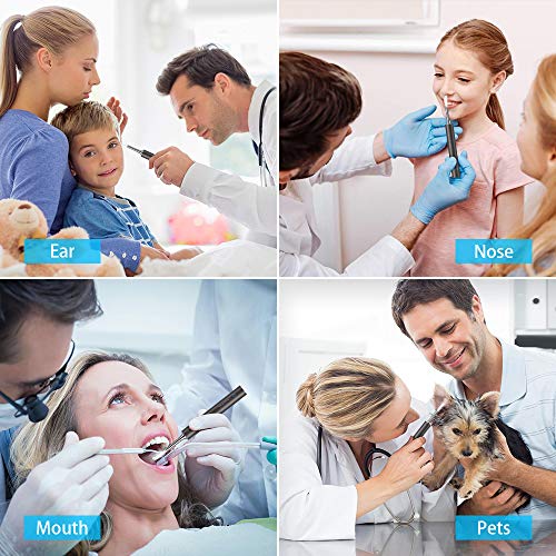 VEEAPE Ear Wax Removal, Earwax Endoscope Remover Tools Ear Scope Otoscope with Light Wireless Ear Camera 1080P HD with 6 LED Lights Ear Cleaner Earwax Candles for iPhone, iPad, Android Phones, Tablet