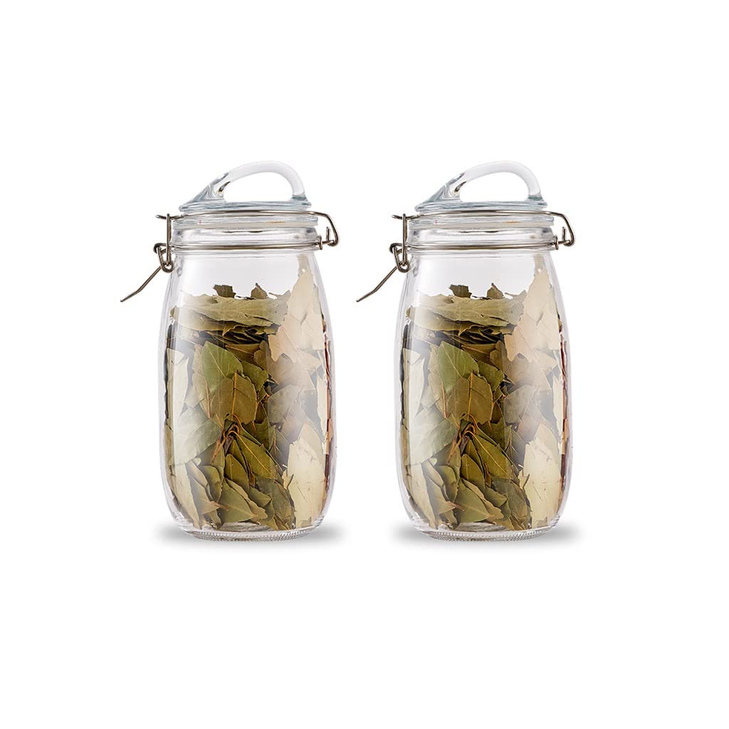 Boîte de rangement à épices de cuisine 1600ml pot à sel et poivre hermétique