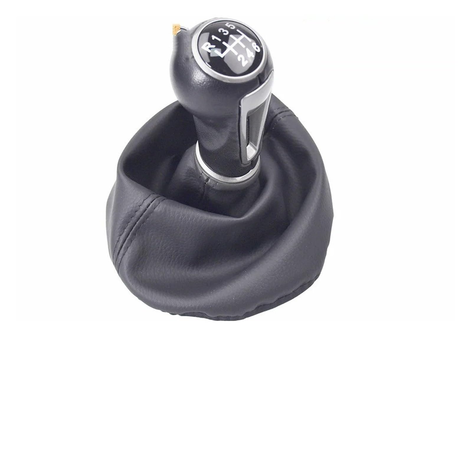SAUANMNKTP Gearshift Knob for SEAT Ibiza IV Gear Shift Knob Lever Shifter 5 6 Speed(6 Speed)
