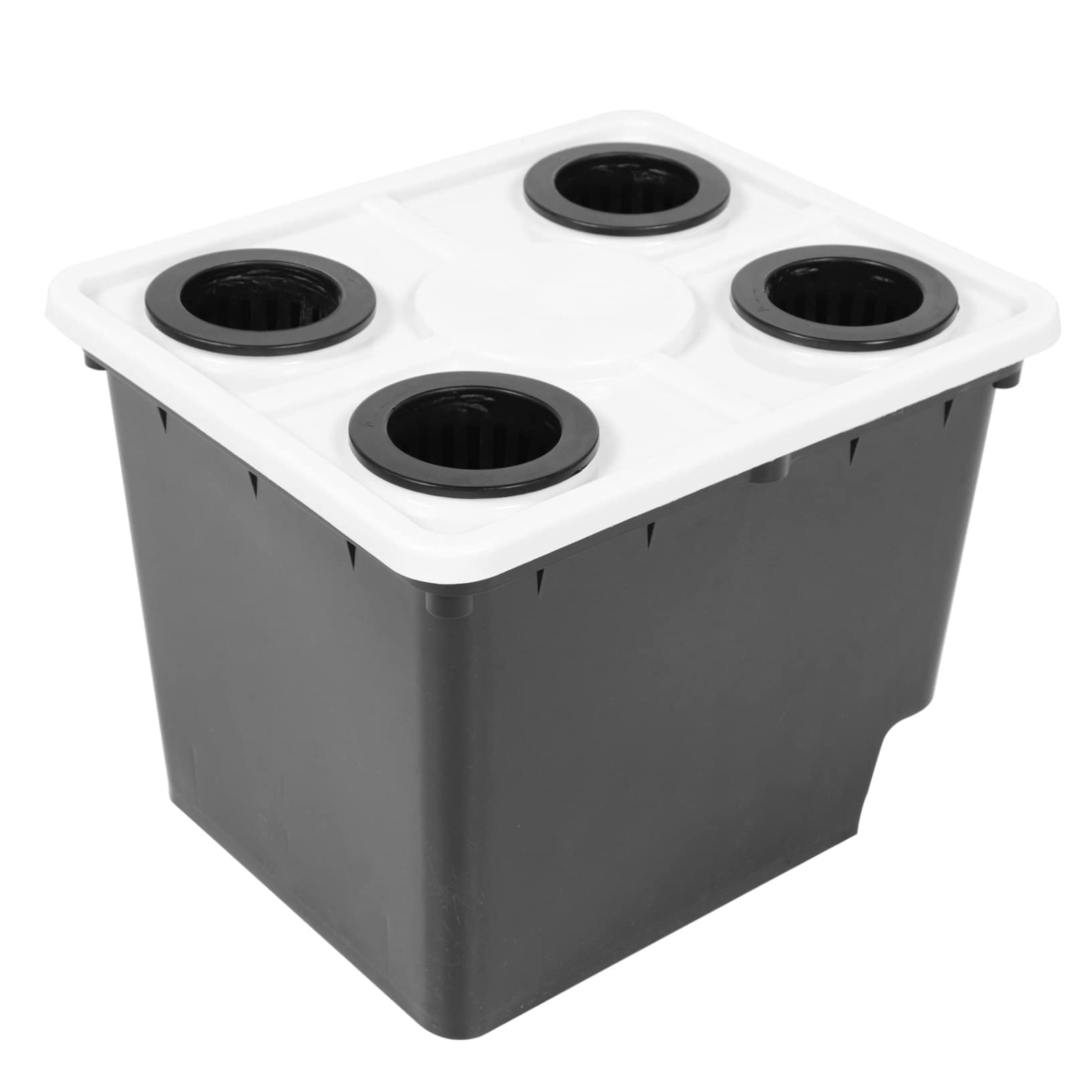 Abaodam Secchio Idroponico per Coltivazione Serra Contenitore per Verdure Resistente e Anticorrosione per Piante Idroponiche Manutenzione Facile