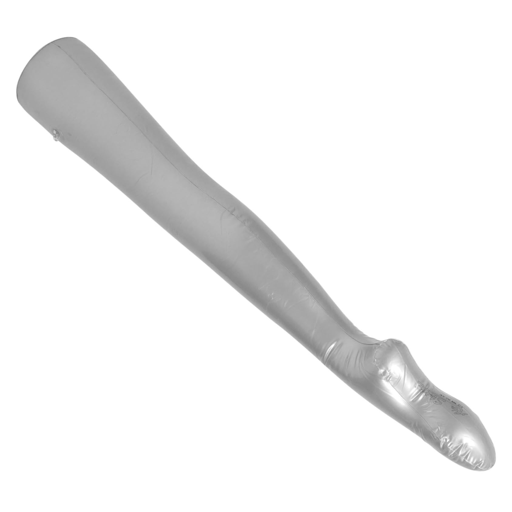 Homoyoyo Mannequin Design de Présentation pour PVC Gonflable Pied Argenté Réaliste Élégant de Chaussettes et Bas pour Vitrines Commerciales