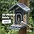 Solar Powered Smart Bird Feeder with Camera — 2K HD Video Bird Feeder with AI Bird Identification, Wireless 2.4 GHz WiFi Outdoor Birdhouse Camera with Live Feed — Gift for Bird Lovers, Weatherproof