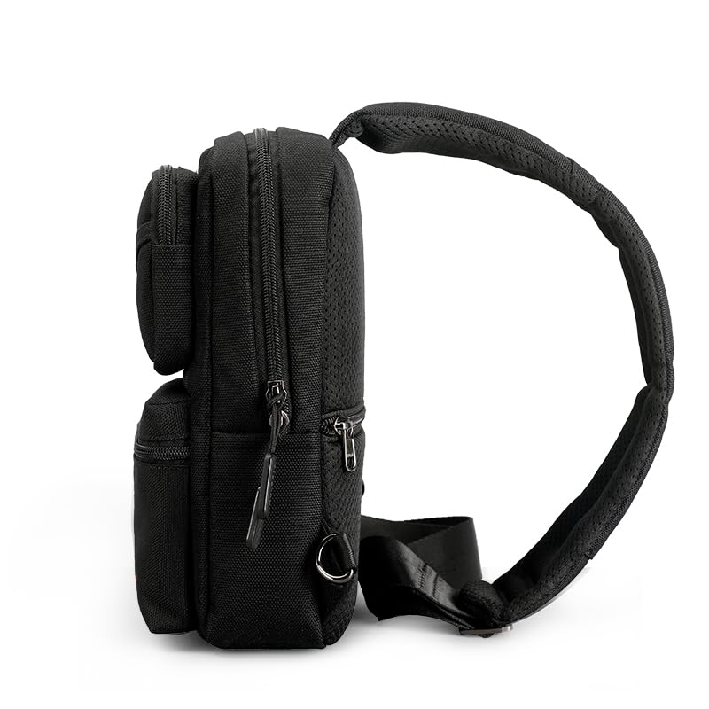 TIGERNU T-B8050 Sling bag Water resistant cross body bag (Black) - Image 2