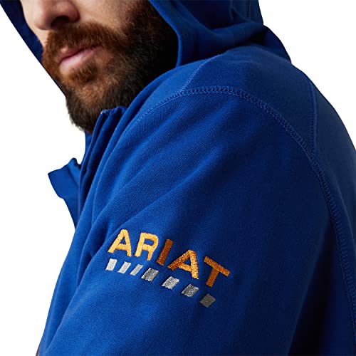 Image of ARIAT Men's Rebar Workman Full Zip Hoodie