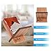1pc Kalimba Bracket Wooden Kalimba Stand Instrument Stand Thumb Piano Bracket Solid Wood Display Stand Wooden Stand Finger Piano Holder Thumb Piano Stand Kalimba Piano Stand