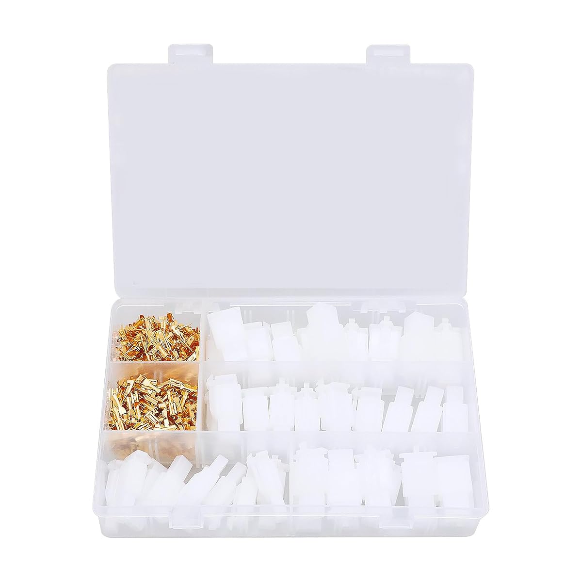 380 Pcs Electrical Wire Connectors Kit 2.8mm Automotive Wire Connectors 2 3 4 6 Pin Male Female Socket Plug and Pin Header Crimp Wire Terminals for Car, Motorcycle, Truck, Scooter, Boats-image-48