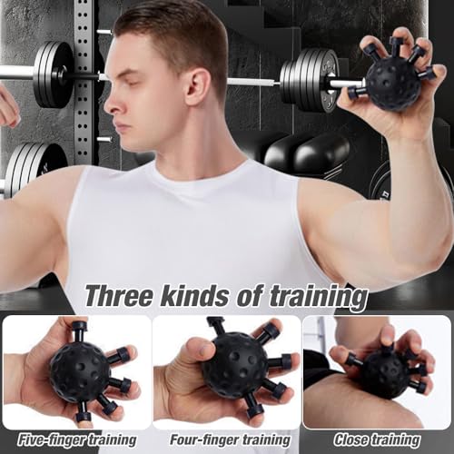 CLIUNT Finger Grip Strengthener, Finger Exerciser & Hand Grip Strengthener, Finger Grip Strength Trainer,Finger Exerciser Hand Gripper Strengthener For Hand Strengthening Devices - Image 6