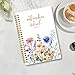 LOEVOERO 2pcs Inspirational Spiral Notebook with Inspirational Bible Verses,PSALM 23:3 He Restores My Soul 50 Pages 5.5x 8.3inch, Ideal Birthday or Christian Gifts, Ideal for School or Office。