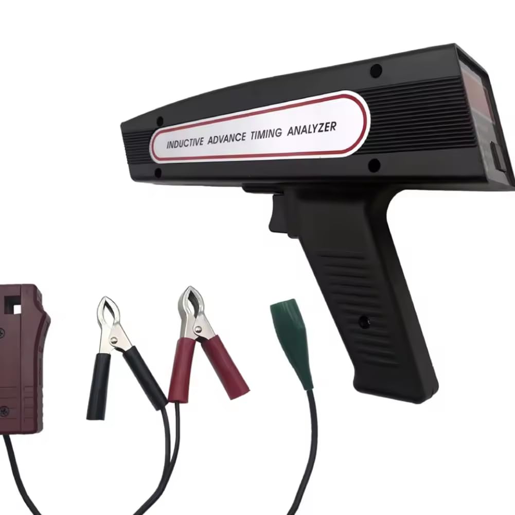 DA-3100D Digitales Zündpistolen-Timing-Licht, induktive Blitzlampe, kompatibel mit Diesel- und Benzinmotor-Analysator, Erkennung, Diagnose, Reparaturwerkzeuge(DA-3100NS)