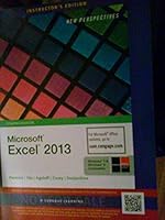 Instructor's Edition: Microsoft Excel 2013 1285172256 Book Cover