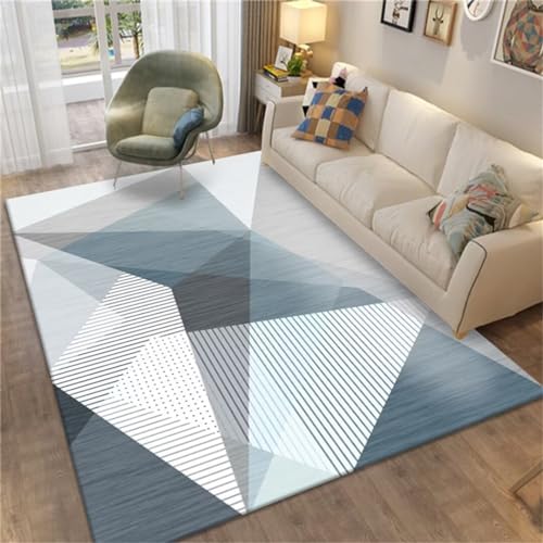 Alfombra para sala de estar RUGMRZ BLU 50x80cm estilo moderno 2