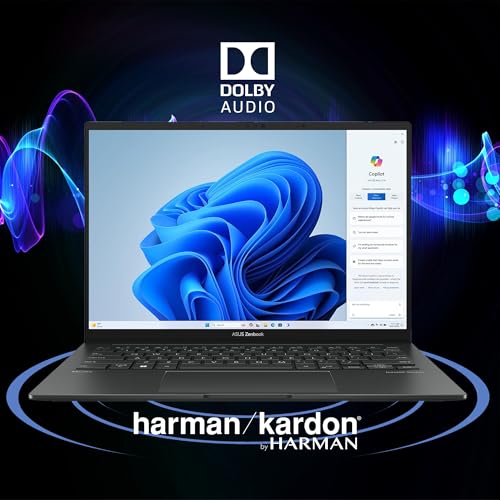 Image of ASUS Zenbook 14 Creator Laptop 14 inch WUXGA Lumina OLED Touch (100% DCI-P3, 500nits HDR) Intel 16-core Ultra 7 255H (Up to 13 Tops) 16GB RAM 2TB SSD for Business Professional Win11 ICP Hub